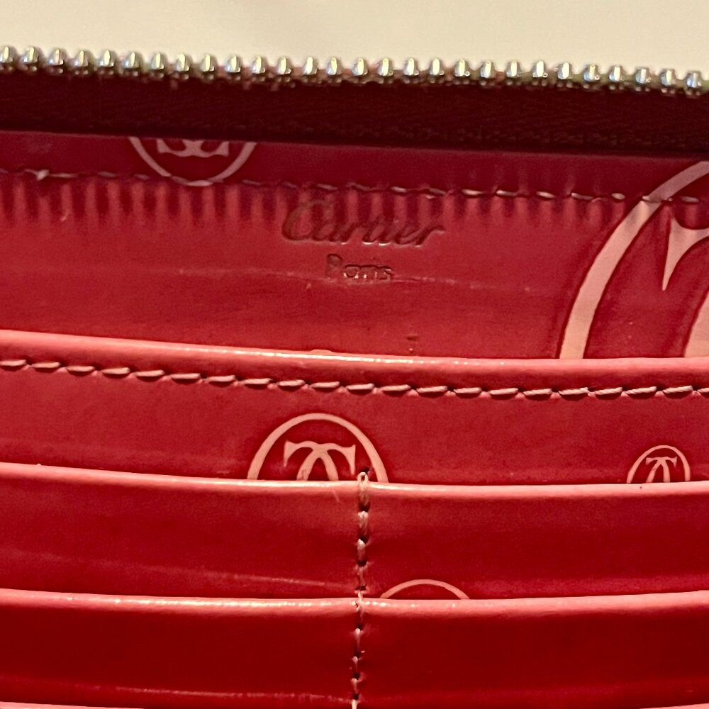 Cartier Must de Cartier Happy Birthday Zippy Wallet - Picture 9 of 12